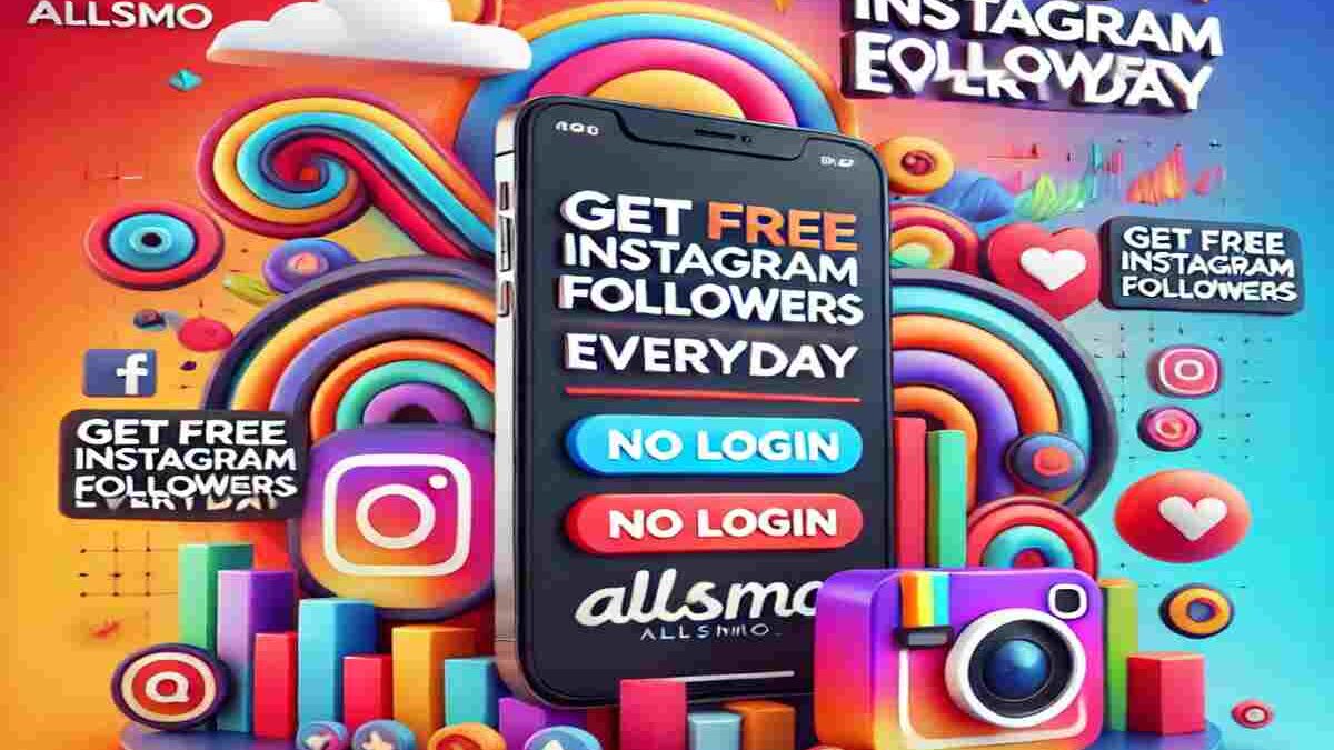 Allsmo.Com Instagram Get Free Followers Everyday No Login Required