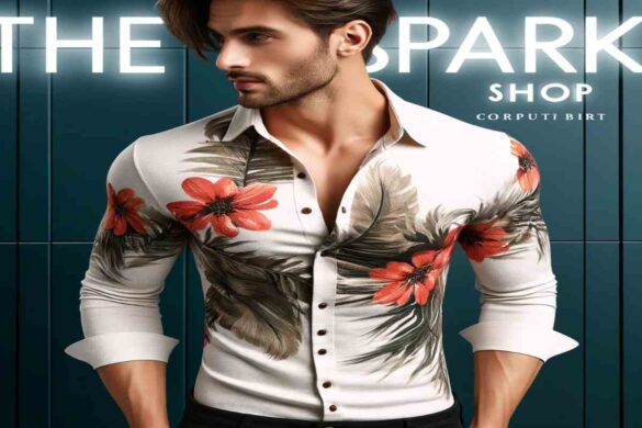 Flower-Style-Casual-Men-Shirt-Long-Sleeve