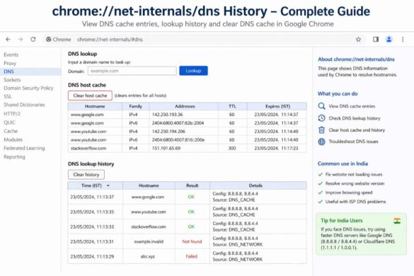 chrome-net-internals-dns-history