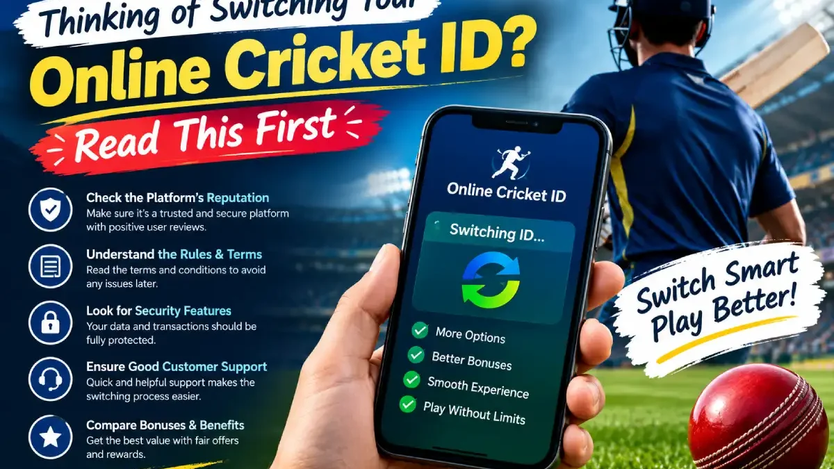 Thinking of Switching Your Online Cricket ID? Read This First